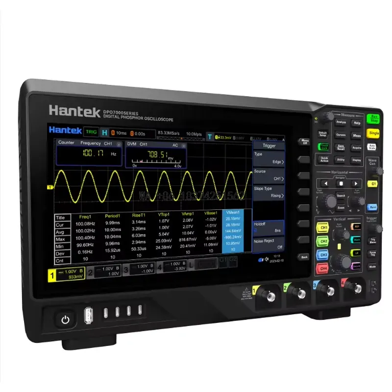 Wmwmnu pour oscilloscope numér - Digital Storage Oscilloscope 4 Channel 100Mhz avis et prix