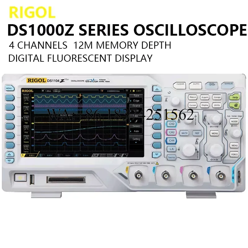Wmwmnu pour oscilloscope numér - Digital Storage Oscilloscope 4 Channel 100Mhz avis et prix